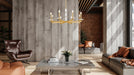 Chandelier Z-Lite 3045-8MGLD Modern Gold Kaden 8 Light Chandelier Z-Lite