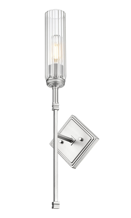 Wall Sconce Z-Lite 3047-1S-BN Brushed Nickel Esme 1 Light Wall Sconce Z-Lite
