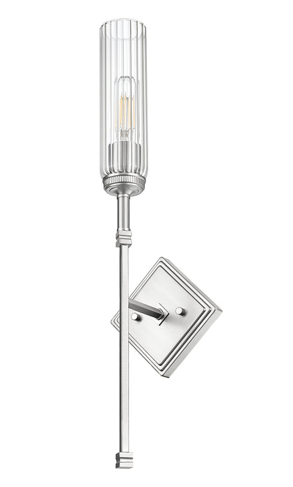 Wall Sconce Z-Lite 3047-1S-BN Brushed Nickel Esme 1 Light Wall Sconce Z-Lite
