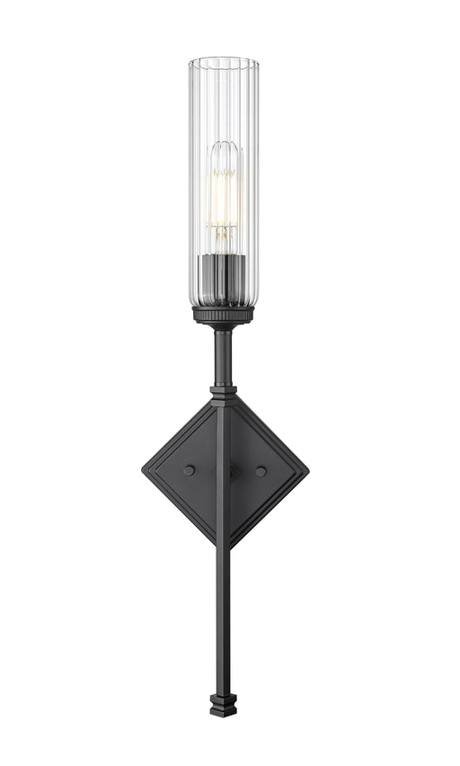 Wall Sconce Z-Lite 3047-1S-MB Matte Black Esme 1 Light Wall Sconce Z-Lite