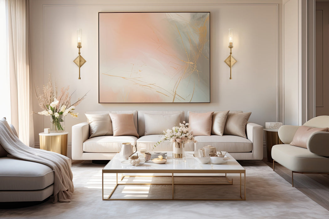 Wall Sconce Z-Lite 3047-1S-MGLD Modern Gold Esme 1 Light Wall Sconce Z-Lite