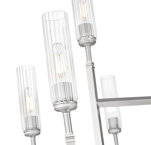 Chandelier Z-Lite 3047-9BN Brushed Nickel Esme 9 Light Chandelier Z-Lite