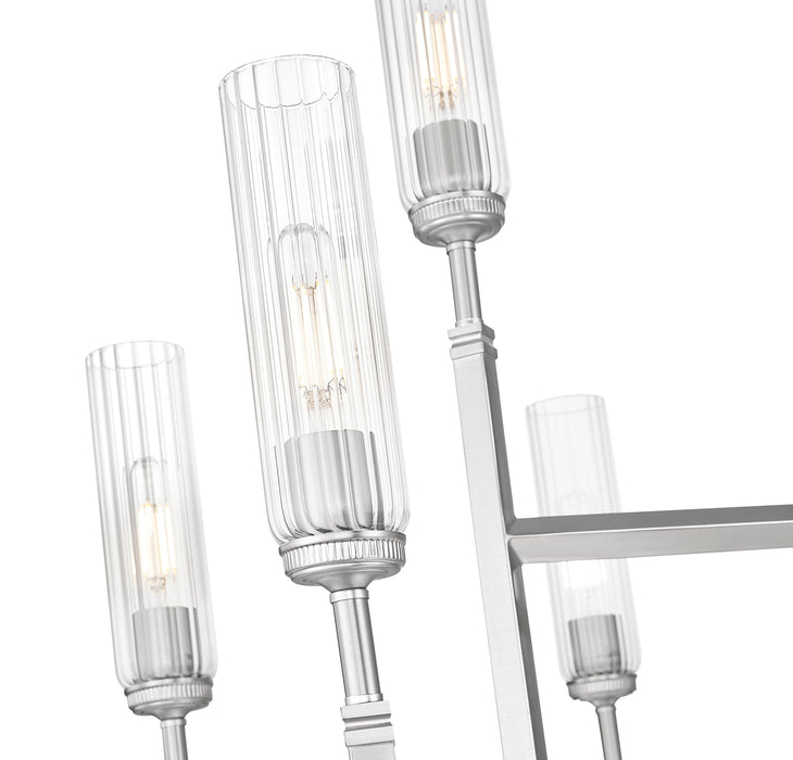 Chandelier Z-Lite 3047-9BN Brushed Nickel Esme 9 Light Chandelier Z-Lite