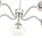 Chandelier Z-Lite 3048-5BN Brushed Nickel Breton 5 Light Chandelier Z-Lite
