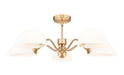 Chandelier Z-Lite 3048-5MGLD Modern Gold Breton 5 Light Chandelier Z-Lite
