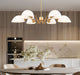 Chandelier Z-Lite 3048-6MGLD Modern Gold Breton 6 Light Chandelier Z-Lite