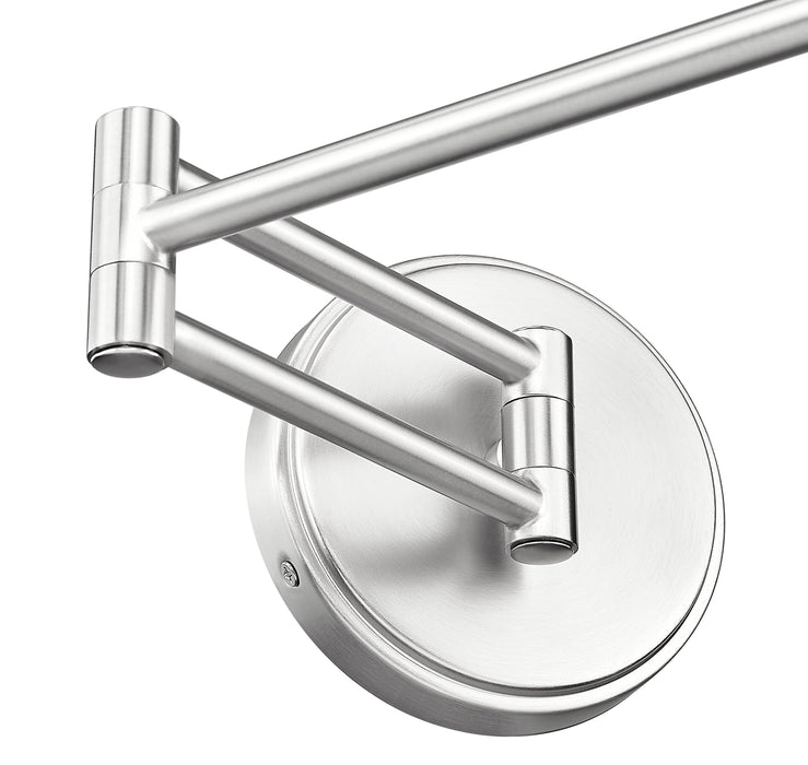 Wall Sconce Z-Lite 3048S-BN Brushed Nickel Breton 1 Light Wall Sconce Z-Lite