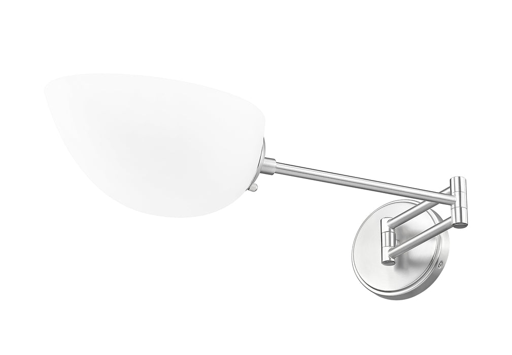 Wall Sconce Z-Lite 3048S-BN Brushed Nickel Breton 1 Light Wall Sconce Z-Lite