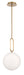 Eurofase 37231-039 Prospect 10" Gold Pendant Light