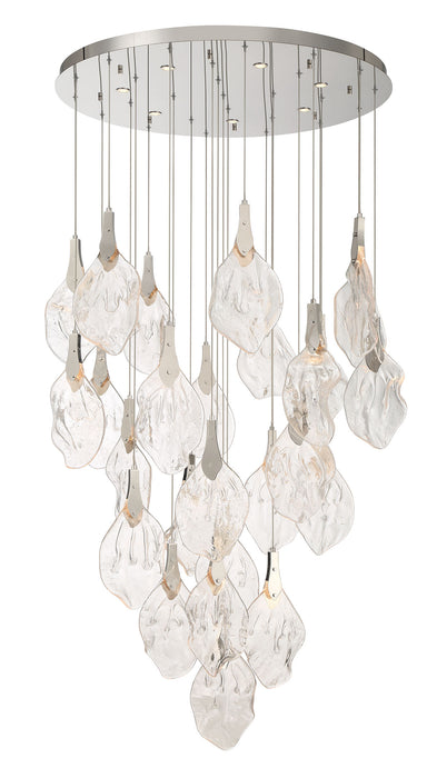 Eurofase 49920-017 Jateo 40" Polished Nickel LED Chandelier