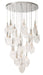 Eurofase 49920-017 Jateo 40" Polished Nickel LED Chandelier