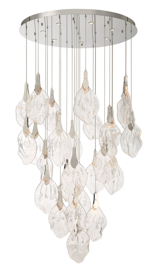 Eurofase 49920-017 Jateo 40" Polished Nickel LED Chandelier