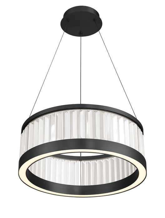Eurofase 49353-020 Empra 24" Matte Black LED Pendant Light
