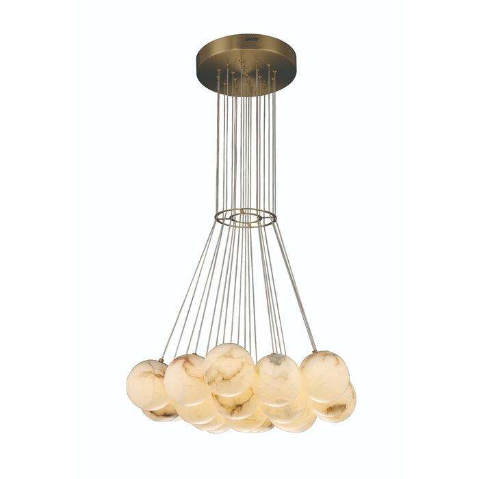 Eurofase 46914-019 Kepler 29" Gold LED Chandelier