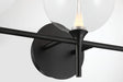 Eurofase 48921-015 Iissa 5-Light Matte Black LED Vanity Light
