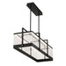 Eurofase 44255-015 Tye 41" Matte Black LED Chandelier