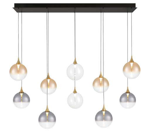 Eurofase 48932-046 Iissa 47" Gold LED Chandelier