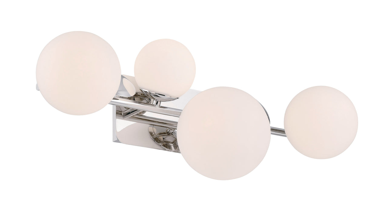 Eurofase 49086-027 Vine 4-Light Polished Nickel LED Vanity Light