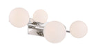 Eurofase 49086-027 Vine 4-Light Polished Nickel LED Vanity Light