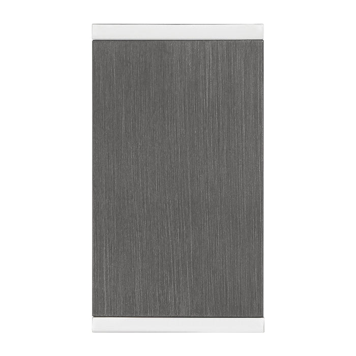 Exterior Wall Sconce Thesis 207735A Jasper 8 inch 2 light Graphite LED Exterior Wall Sconce THESIS