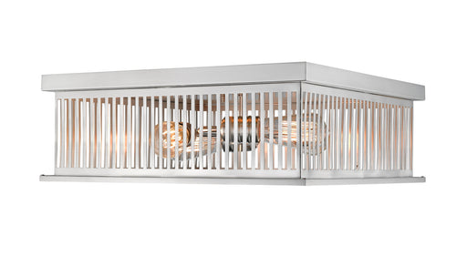 Flush Mount Z-Lite 333F4BN Brushed Nickel Camellia 4 Light Flush Mount Z-Lite