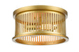 Flush Mount Z-Lite 334F2BR Brass Camellia 2 Light Flush Mount Z-Lite