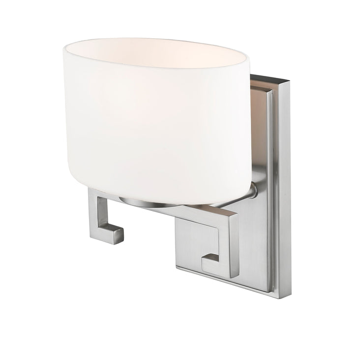 Wall Sconce Z-Lite 335-1S-BN-LED Brushed Nickel Privet 1 Light Wall Sconce Z-Lite