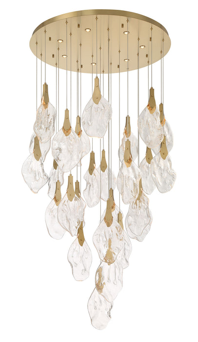 Eurofase 49920-024 Jateo 40" Gold LED Chandelier