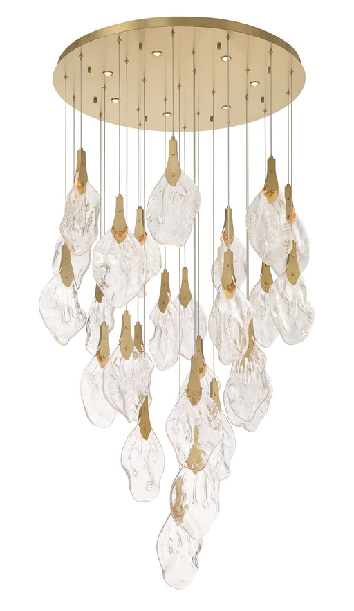 Eurofase 49920-024 Jateo 40" Gold LED Chandelier