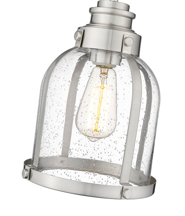 Pendant Z-Lite 337MP-BN Brushed Nickel Burren 1 Light Pendant Z-Lite