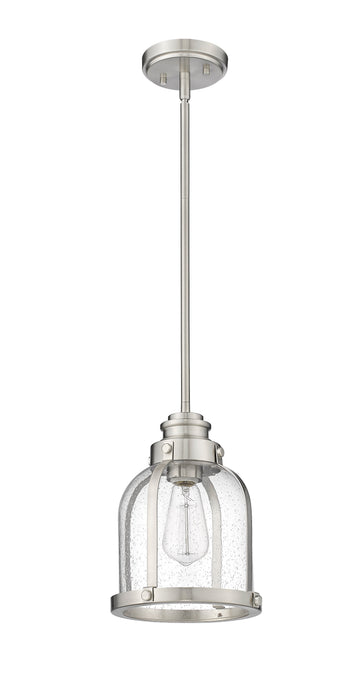 Pendant Z-Lite 337MP-BN Brushed Nickel Burren 1 Light Pendant Z-Lite