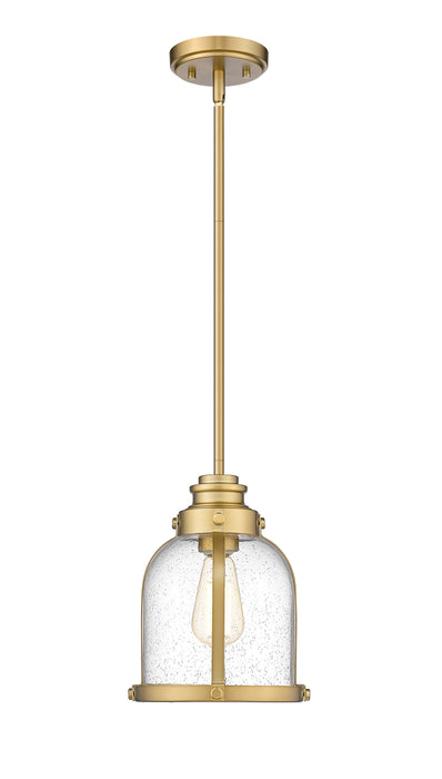 Pendant Z-Lite 337MP-HBR Heritage Brass Burren 1 Light Pendant Z-Lite