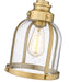 Pendant Z-Lite 337MP-HBR Heritage Brass Burren 1 Light Pendant Z-Lite