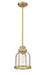Pendant Z-Lite 337MP-HBR Heritage Brass Burren 1 Light Pendant Z-Lite