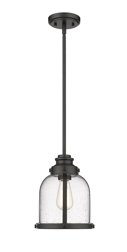 Pendant Z-Lite 337MP-MB Matte Black Burren 1 Light Pendant Z-Lite