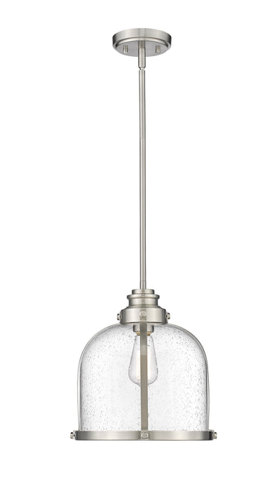 Pendant Z-Lite 337P12BN Brushed Nickel Burren 1 Light Pendant Z-Lite