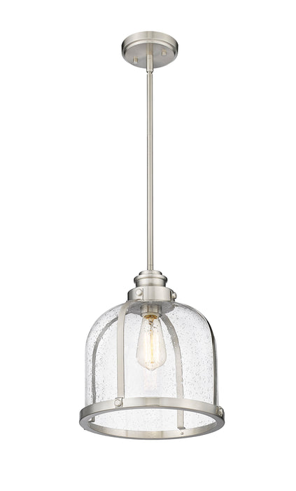 Pendant Z-Lite 337P12BN Brushed Nickel Burren 1 Light Pendant Z-Lite