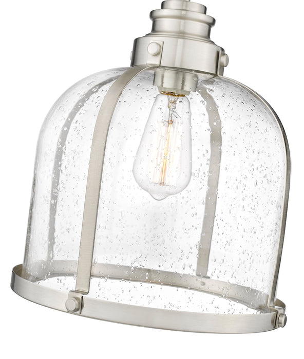 Pendant Z-Lite 337P12BN Brushed Nickel Burren 1 Light Pendant Z-Lite