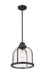 Pendant Z-Lite 337P12MB Matte Black Burren 1 Light Pendant Z-Lite