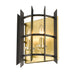Wall Sconce Z-Lite 338-2S-MB+SBR Satin Brass Haake 2 Light Wall Sconce Z-Lite