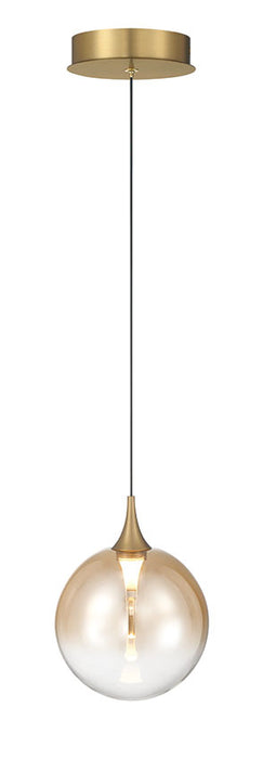 Eurofase 50251-032 Iissa 6" Gold LED Pendant Light