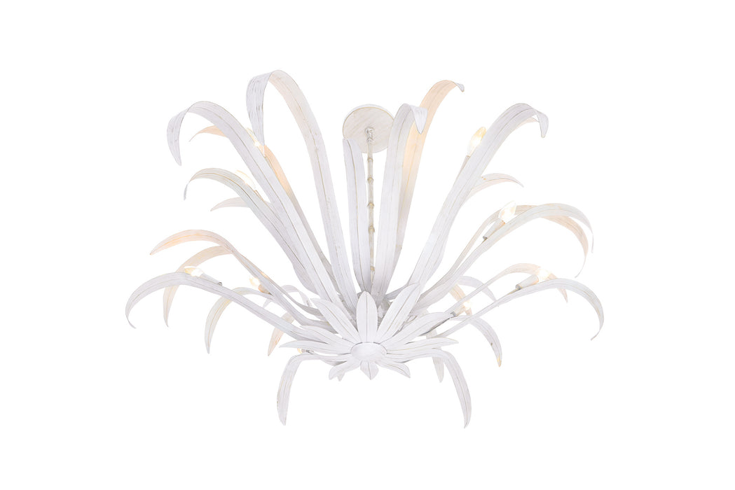 Eurofase 46433-022 Kagra 56" Distressed White Chandelier