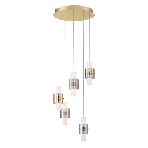 Eurofase 45594-014 Rola 18" Gold LED Chandelier