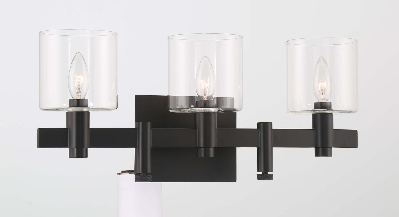 Eurofase 46812-018 Decato 21" Matte Black Vanity Light
