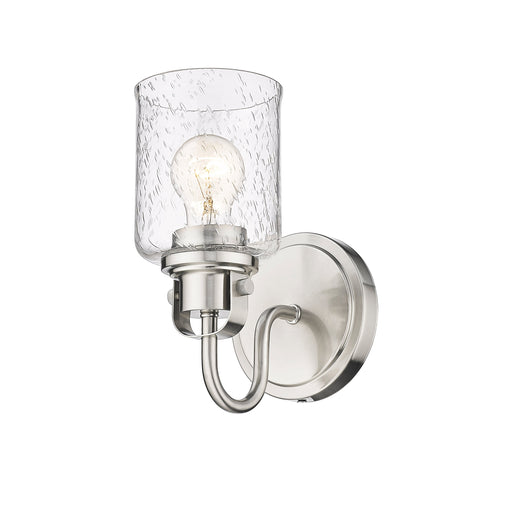 Wall Sconce Z-Lite 340-1S-BN Brushed Nickel Kinsley 1 Light Wall Sconce Z-Lite