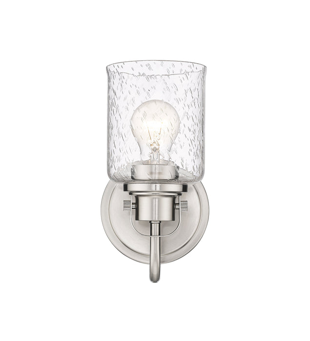 Wall Sconce Z-Lite 340-1S-BN Brushed Nickel Kinsley 1 Light Wall Sconce Z-Lite