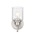 Wall Sconce Z-Lite 340-1S-BN Brushed Nickel Kinsley 1 Light Wall Sconce Z-Lite