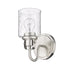 Wall Sconce Z-Lite 340-1S-BN Brushed Nickel Kinsley 1 Light Wall Sconce Z-Lite