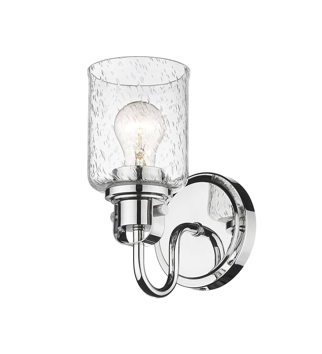 Wall Sconce Z-Lite 340-1S-CH Chrome Kinsley 1 Light Wall Sconce Z-Lite