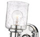Wall Sconce Z-Lite 340-1S-CH Chrome Kinsley 1 Light Wall Sconce Z-Lite
